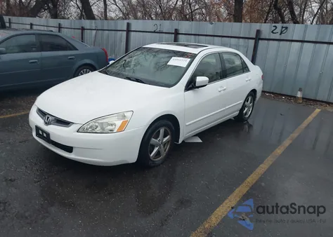 2003 Honda Accord 2.4 Ex from USA, damaged, VIN JHMCM56663C065091